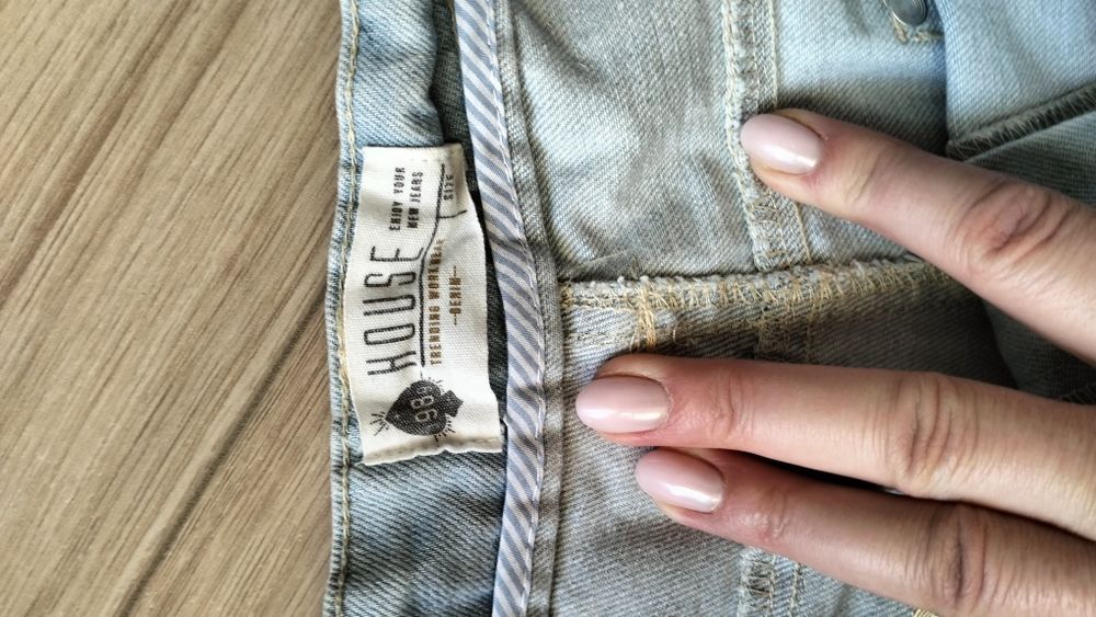 Spodenki jeansowe L