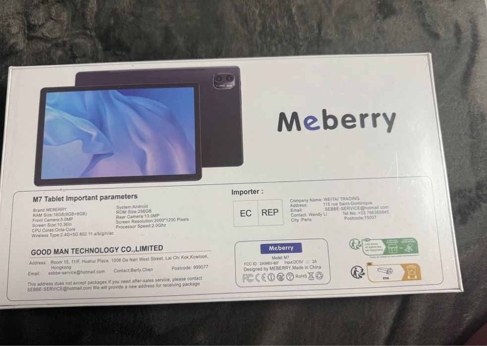 Планшет Meberry M7-Tablet