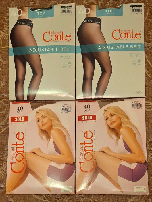 Колготки / чулки Conte 40 Den / майка Conte