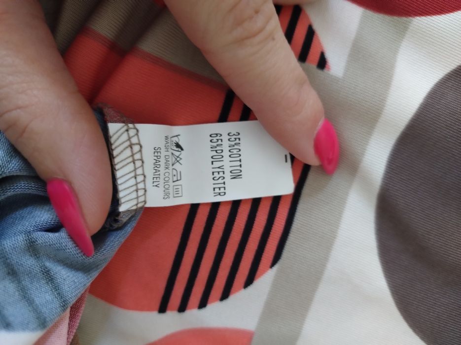 Śliczna bluzka w kółka, groszki