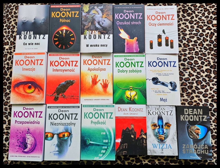Koontz Dean. 16-ście tytułów.