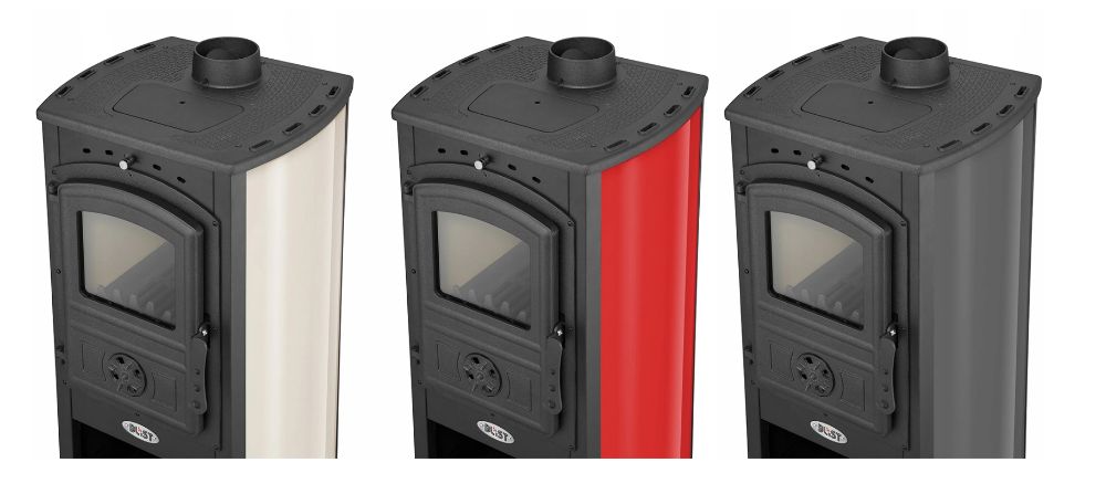 Piec piecyk koza kominek PERFECT 10kW żeliwny