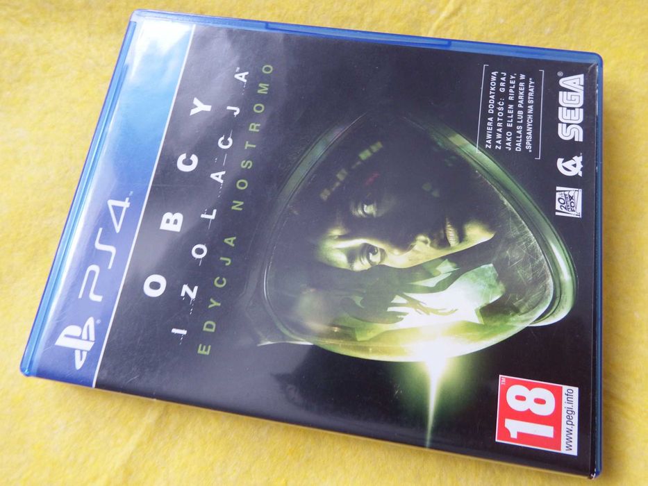 MEGA HORROR PS4/PS5 Obcy Izolacja ! PL Alien ! kosmos ! skradanka !