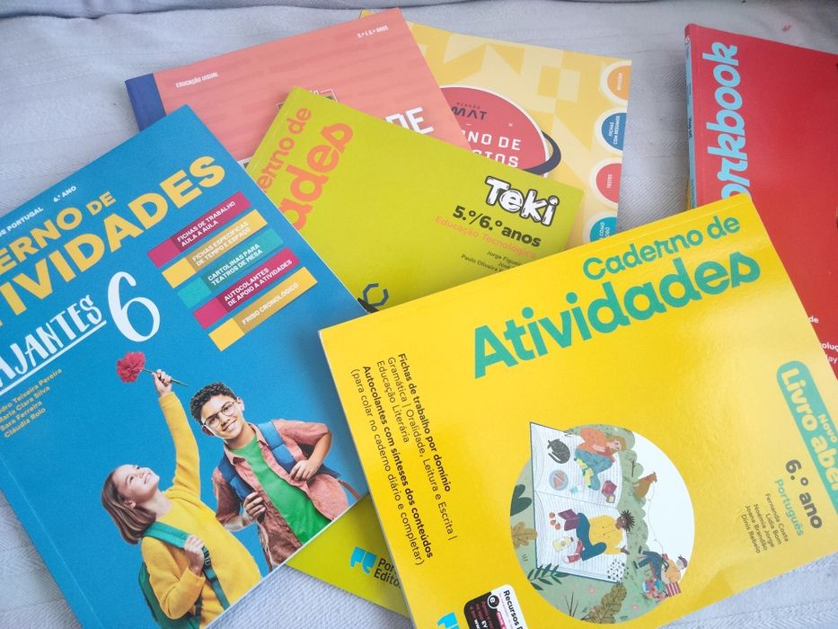 Cadernos das fichas