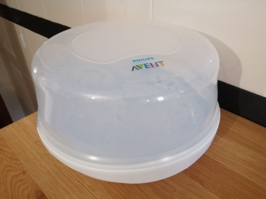 Esterilizador a vapor para micro-ondas, da Philips AVENT - branco