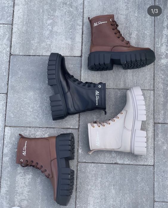 Ботінки осінь, 41р. Шкіра