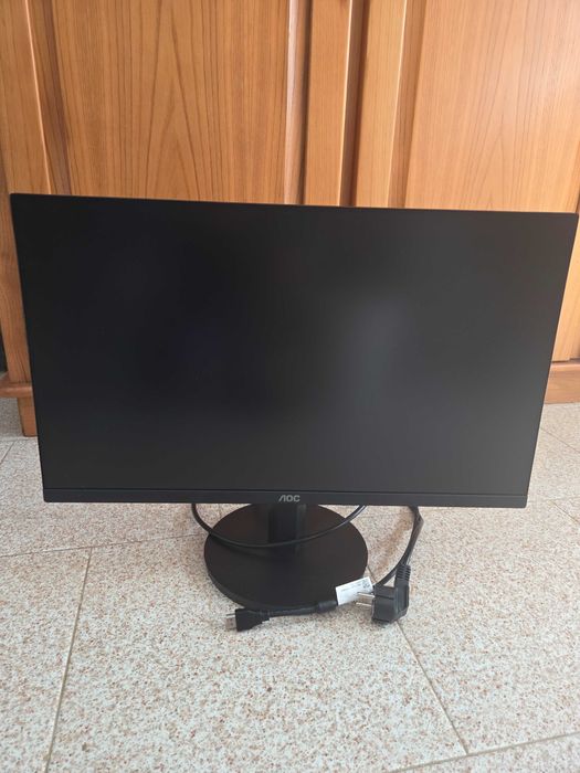 Monitor AOC 24 polegadas Colunas som integradas