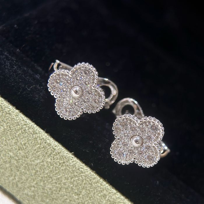 Сережки Van Cleef срібні
