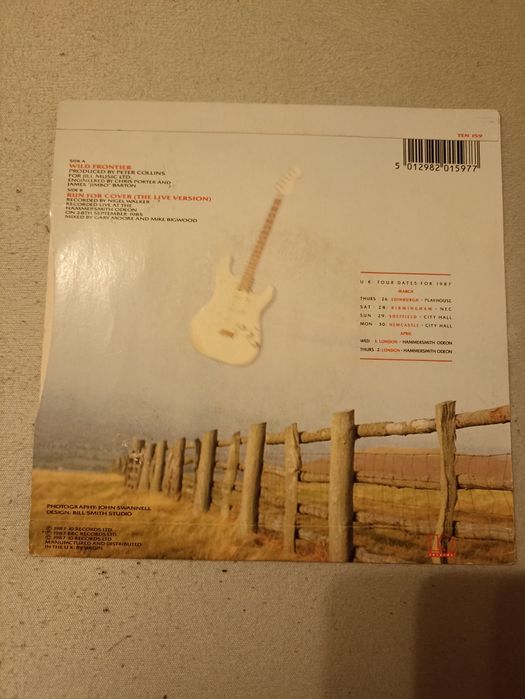 GARY MOORE - Wild Frontier ! WINYL ! SINGIEL! Thin Lizzy Phil Lynott