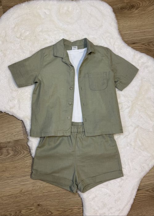 Чудовий літній комплект для хлопчика від H&M, 12-18 місяців