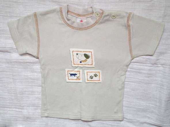 r. 80 T-shirty bawełniane dla chłopczyka