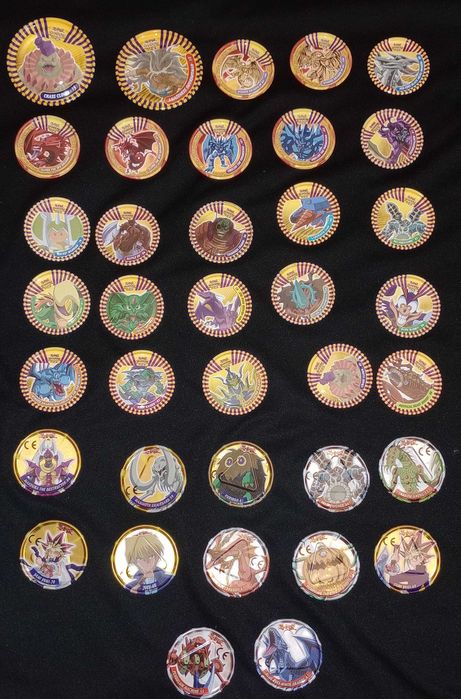 Yugioh - tazo + sarkofag - 70 szt