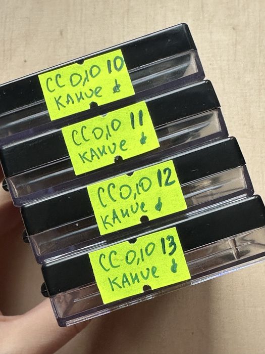 Вії для нарощування Premium Color i-Beauty коричневі CC 0.10