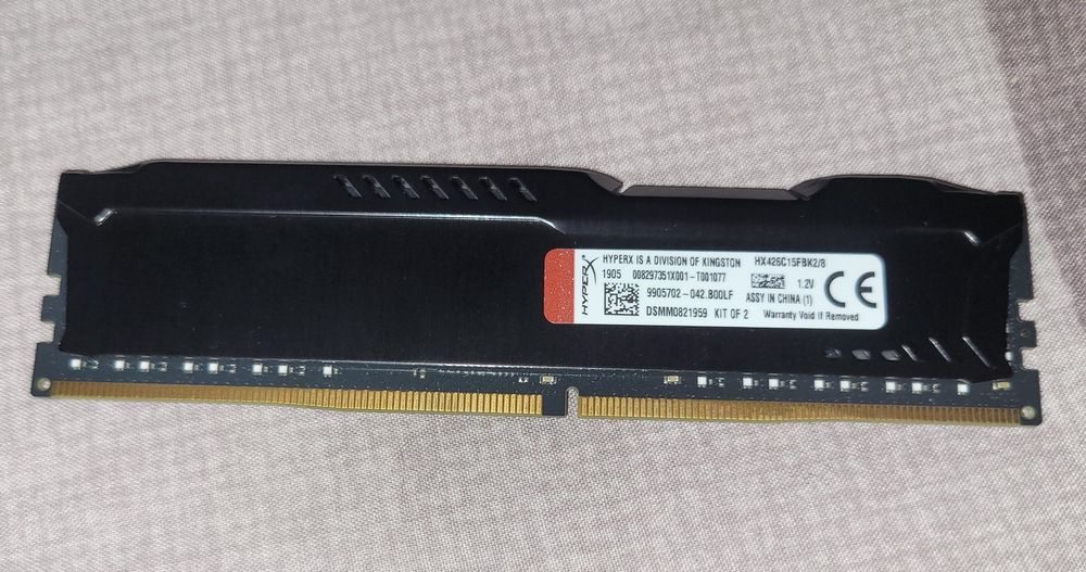 HyperX 4GB DDR4 2666 MHz FURY (HX426C15FBK2/8)