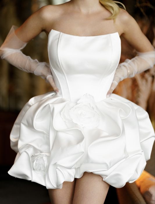 Весільна сукня, сукня на розптску