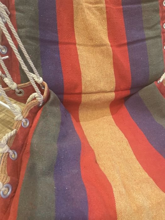 Fotel hamak ogrodowy