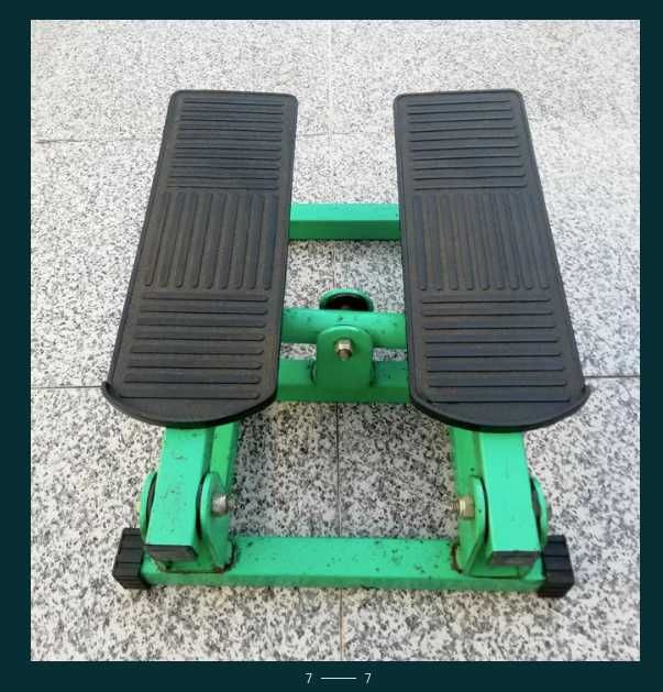 Stepper compacto - Exercite Pernas e Glúteos em Casa