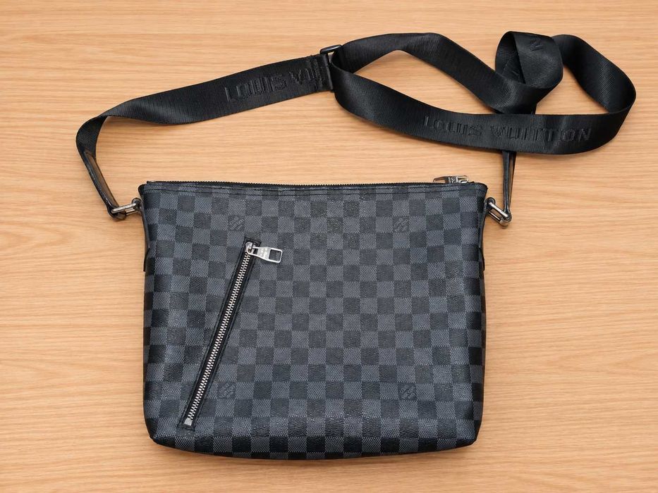 Louis Vuitton Mick PM N41211 Damier Graphite — сумка через плече