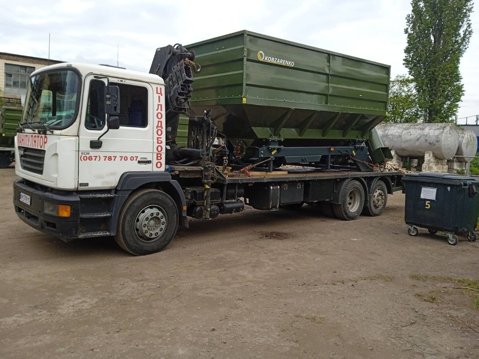 Кран-маніпулятор евакуатор грузовий негабарит до 15т.маніпулятор Житом