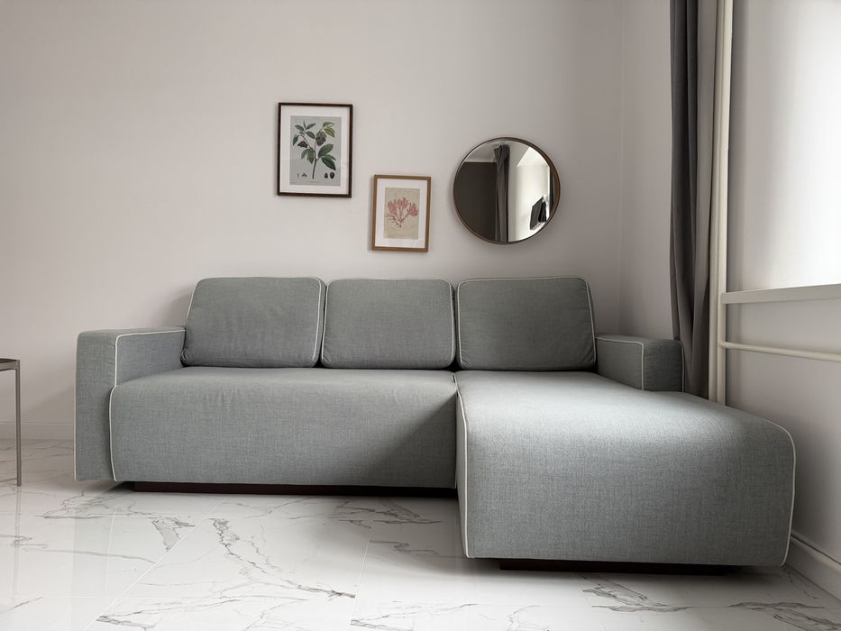 Sprzedam rozkładaną kanapę z dodatkowym pojemnikiem na pościel