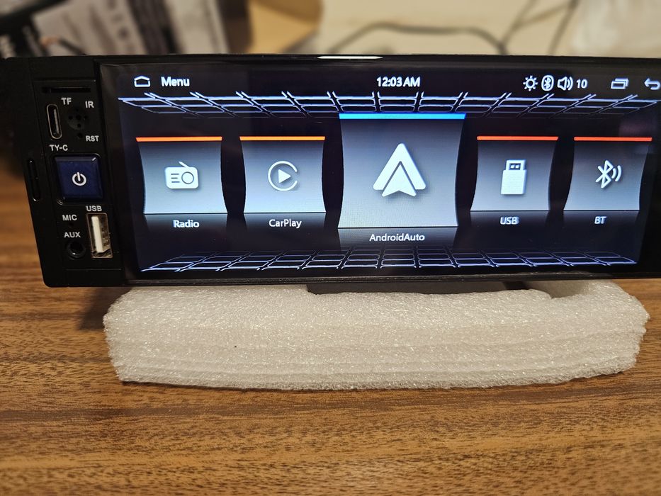 Radios 1 DIN android auto e carplay (Vários)