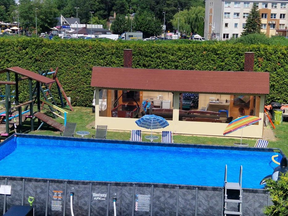 VILLA DORA Mielno, podgrzewany basen, parking, blisko centrum, plac zabaw