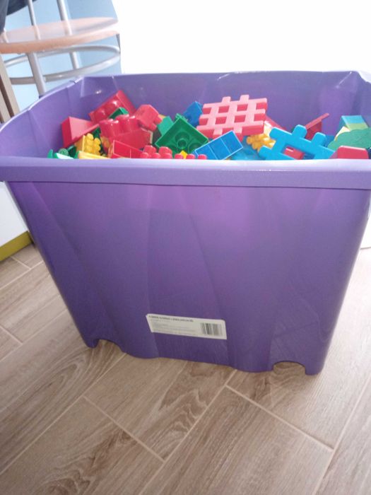 Duży zestaw klocków