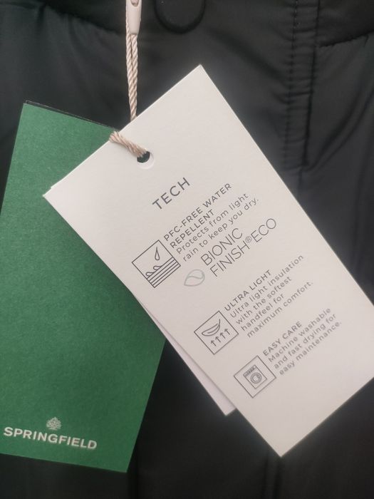 Casaco acolchoado Springfield tamanho L