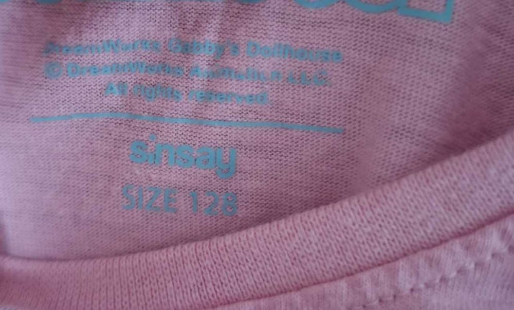 Bluzka Sinsay Koci Domek Gabi roz. 128