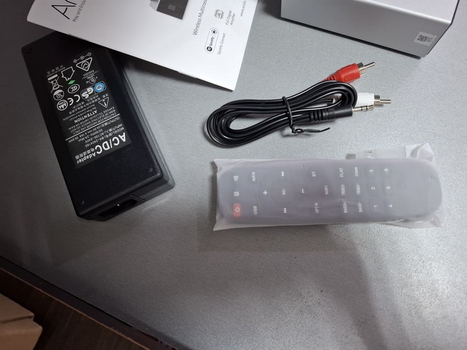Р-в! Стерео усилитель Arylic A50+. Wi-Fi, BT, FLAC, AirPlay