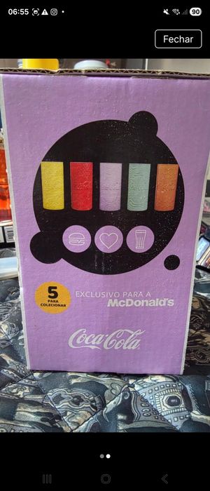 Copo coca cola McDonald's