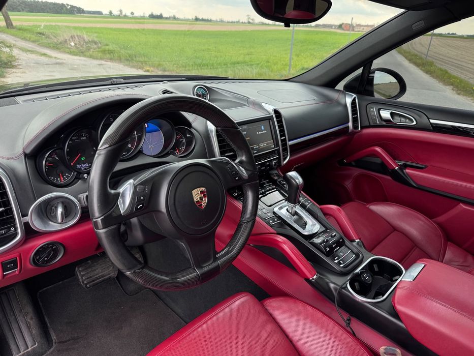 Porsche Cayenne Porsche Cayenne GTS Salon Polska czerwony skóry  full opcja