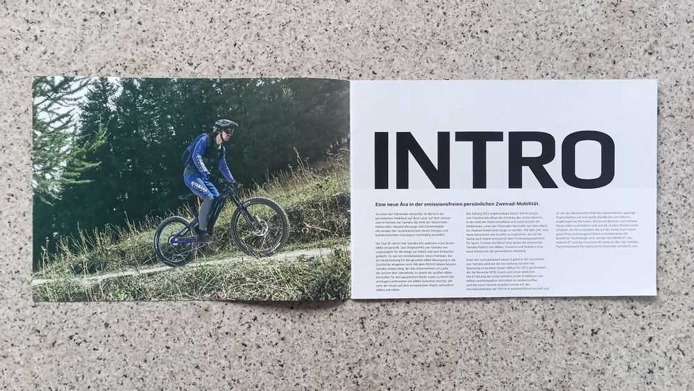 YAMAHA eBikes Rowery elektryczne Prospekt
