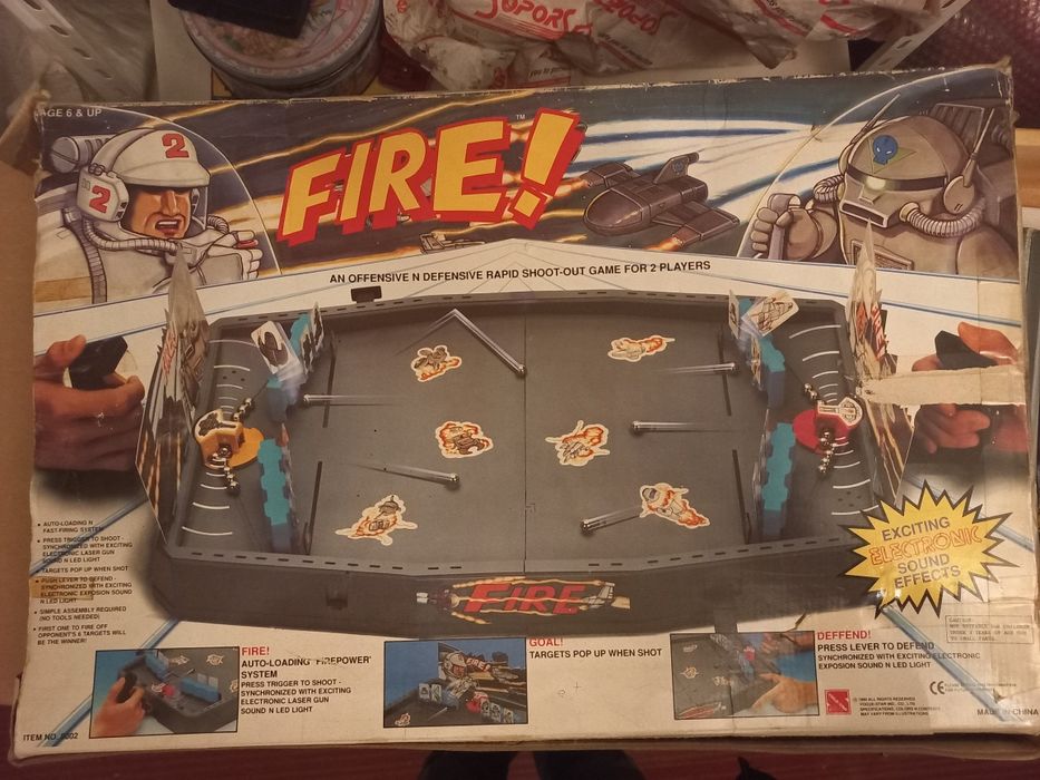 Jogo Fire em caixa muito antigo anos 90