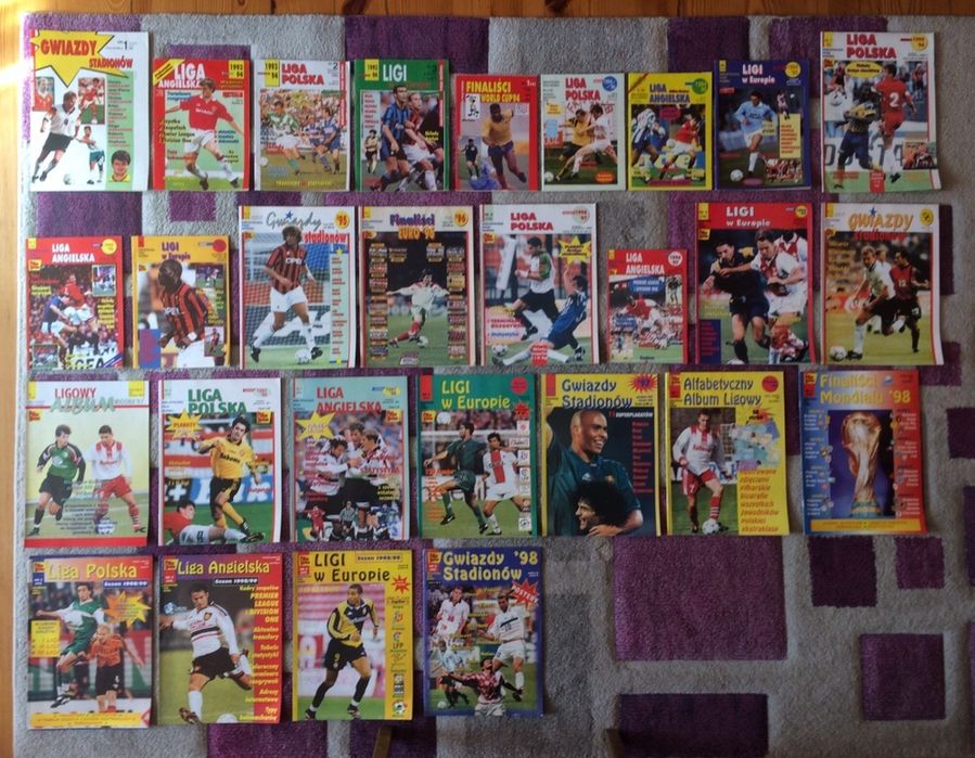 Skarb kibica, Biblioteczka Piłki Nożnej 1993 - 2014 komplet unikat