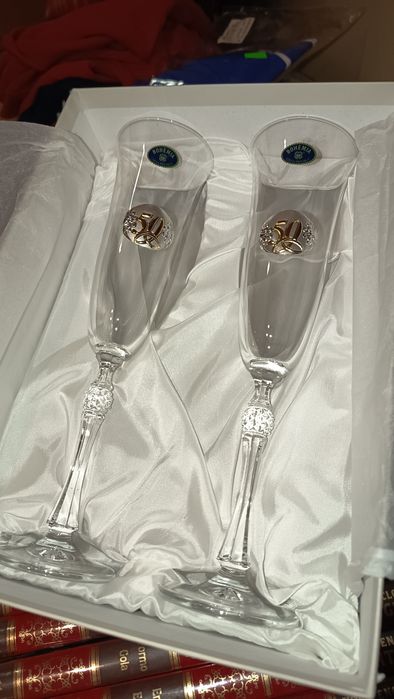 Flutes de champanhe 50 anos de casados