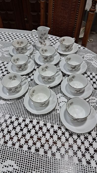 Serviço de chá antigo