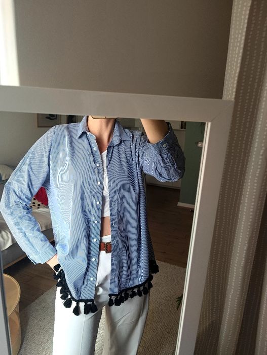 Koszula w paski Zara M