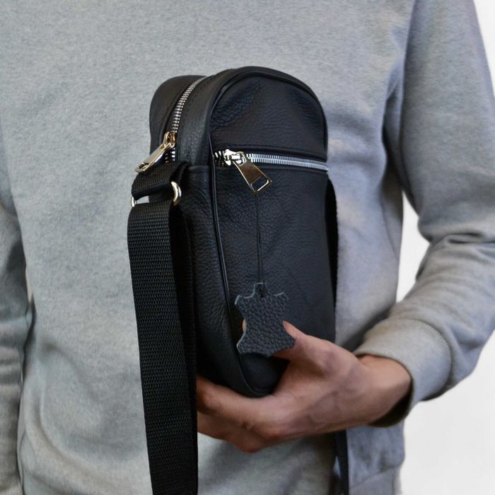 Якісна шкіряна сумка 4 м