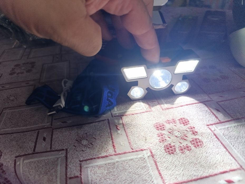 Lampa czołowa budowlana nowa