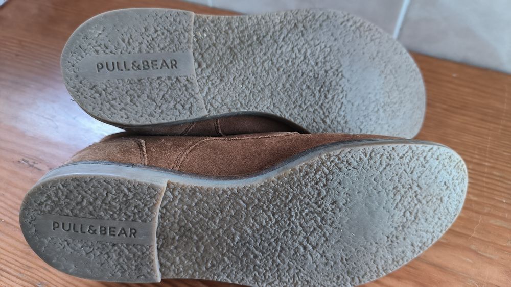 Botas camurça Pull & Bear T40