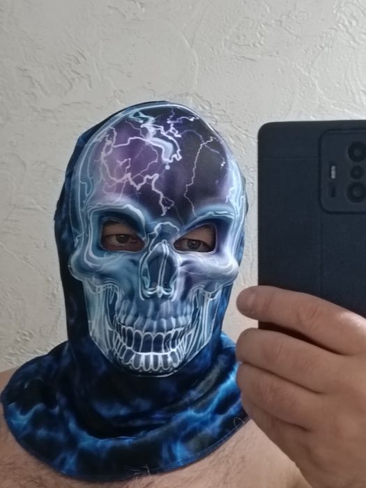Маска " ЧЕРЕП " с бафом