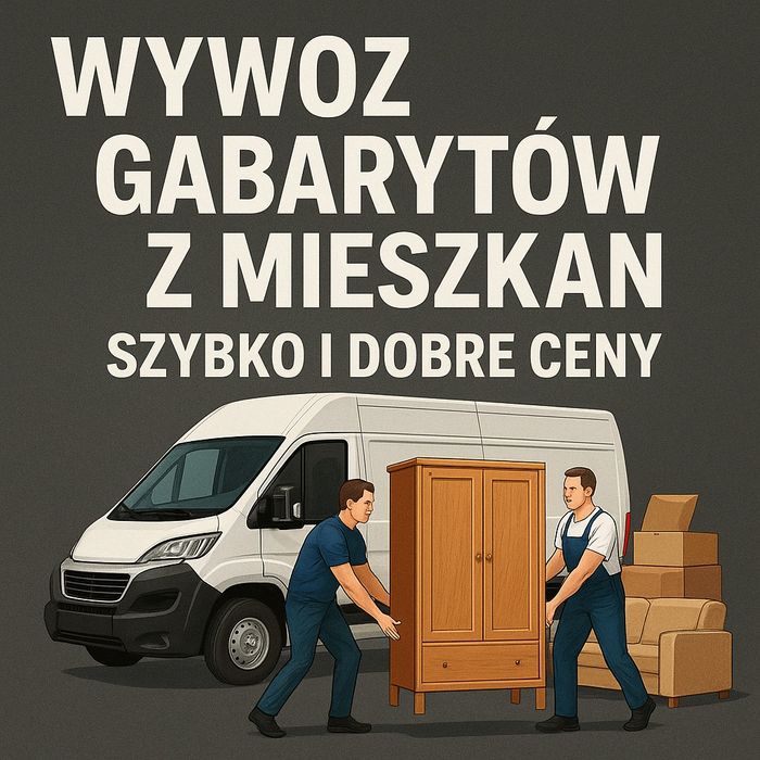 Wywóz gabarytów, rozbiórka piecy kaflowych i inne.
