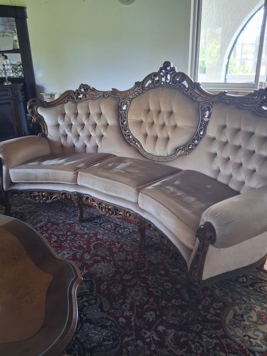 Conjunto sala estilo barroca/rococó