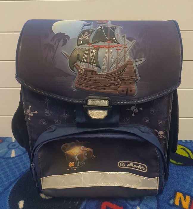 Plecak/ tornister Herlitz pirat. Piórnik gratis