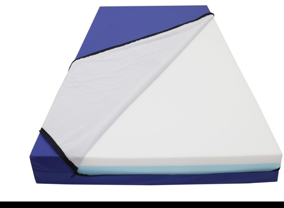 Cama elétrica com grades e colchão anti escaras