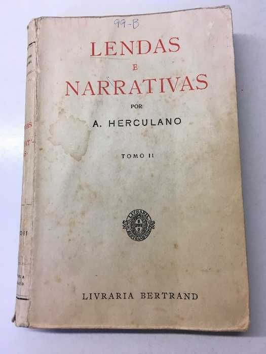 Livro - Lendas e Narrativas (Tomo II)