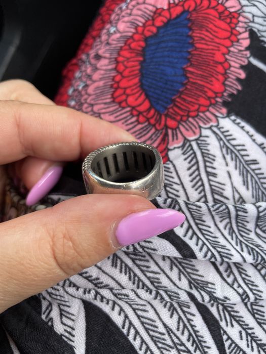 Anel Pekan prata e ouro