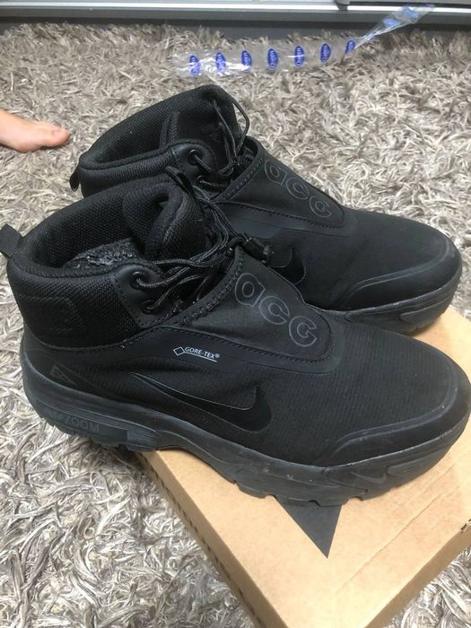 черевики Nike ACG Air Zoom Gaiadome Gore-Tex Black.