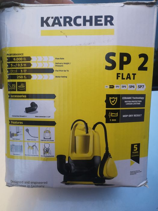 Pompa do wody karcher SP 2 Flat